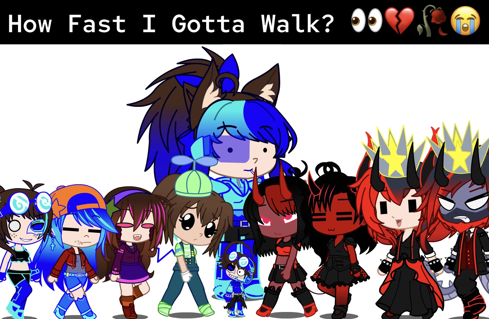 How Fast I Gotta Walk Blank Meme Template