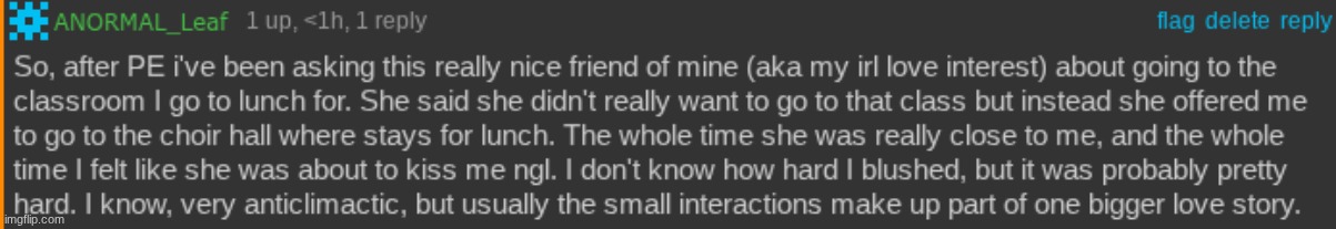 Romantic life dump | made w/ Imgflip meme maker