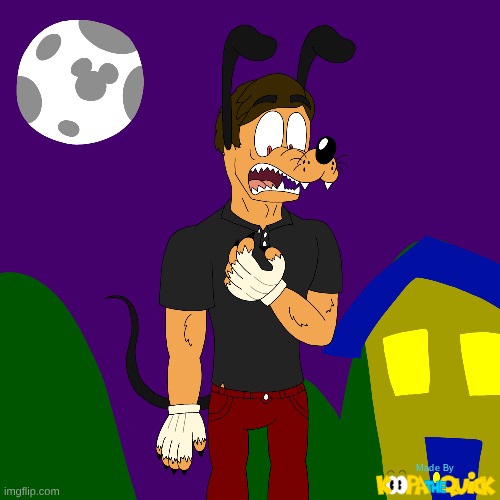 The Were-Pluto Of Dreamlight Valley | image tagged in somewhat cringe | made w/ Imgflip meme maker