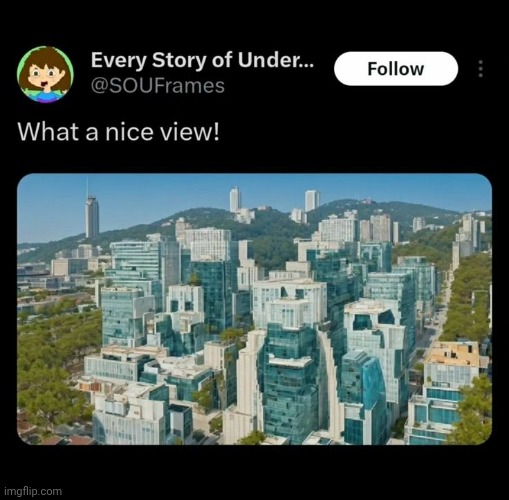 Just a normal city | made w/ Imgflip meme maker