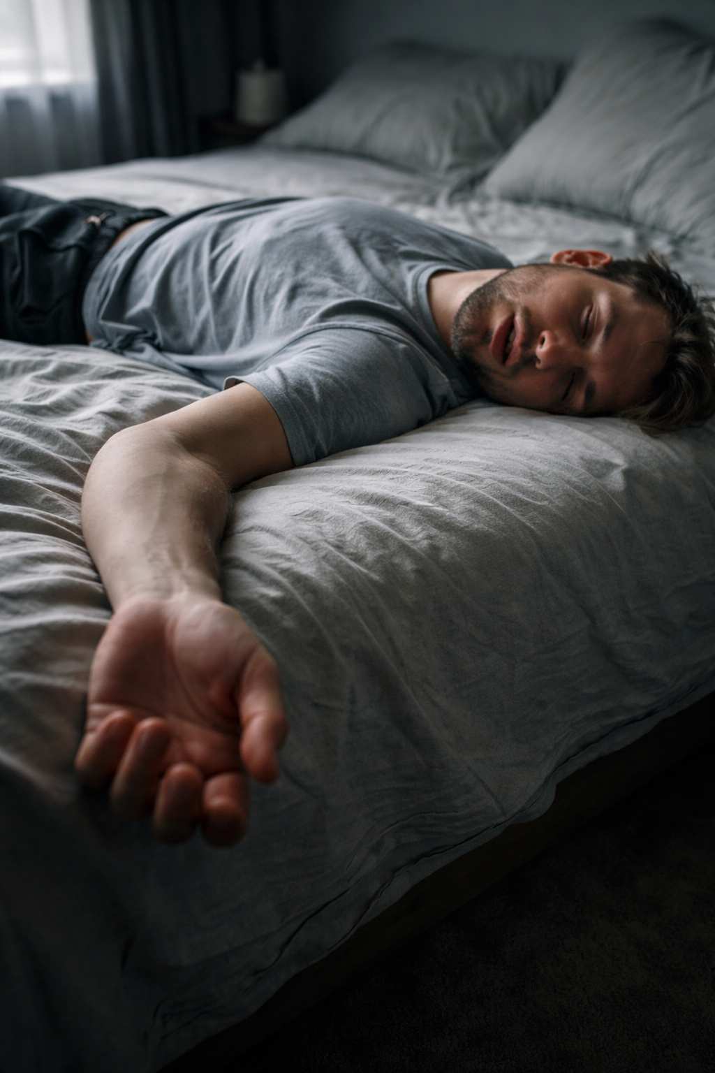 sleeping man Blank Meme Template