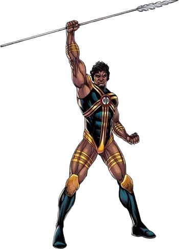 Thunderer from Dc Comic’s Earth 7 Blank Meme Template