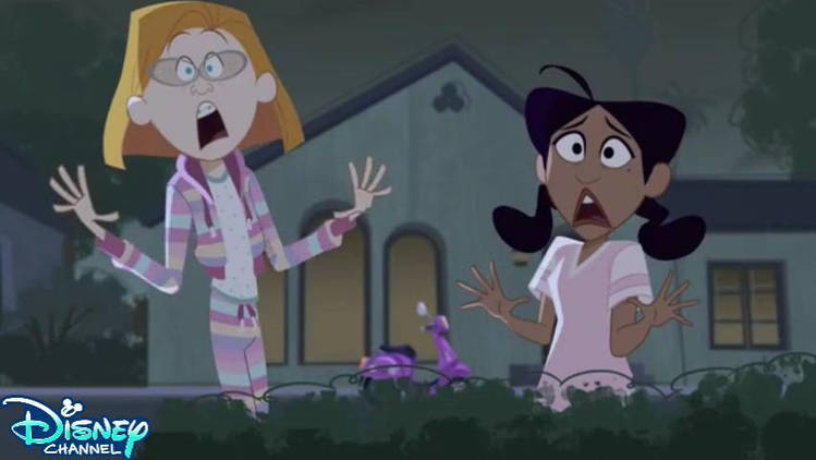 Zoey Howzer and Penny Proud are both Screaming Blank Meme Template