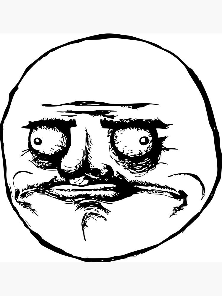 Ich mag troll face Blank Meme Template