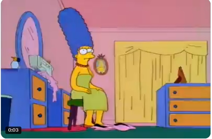 Marge staring into space Blank Meme Template