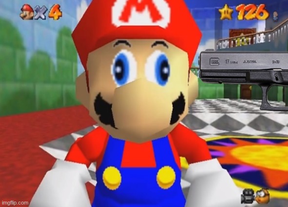 Supa Mario 64 | image tagged in supa mario 64 | made w/ Imgflip meme maker