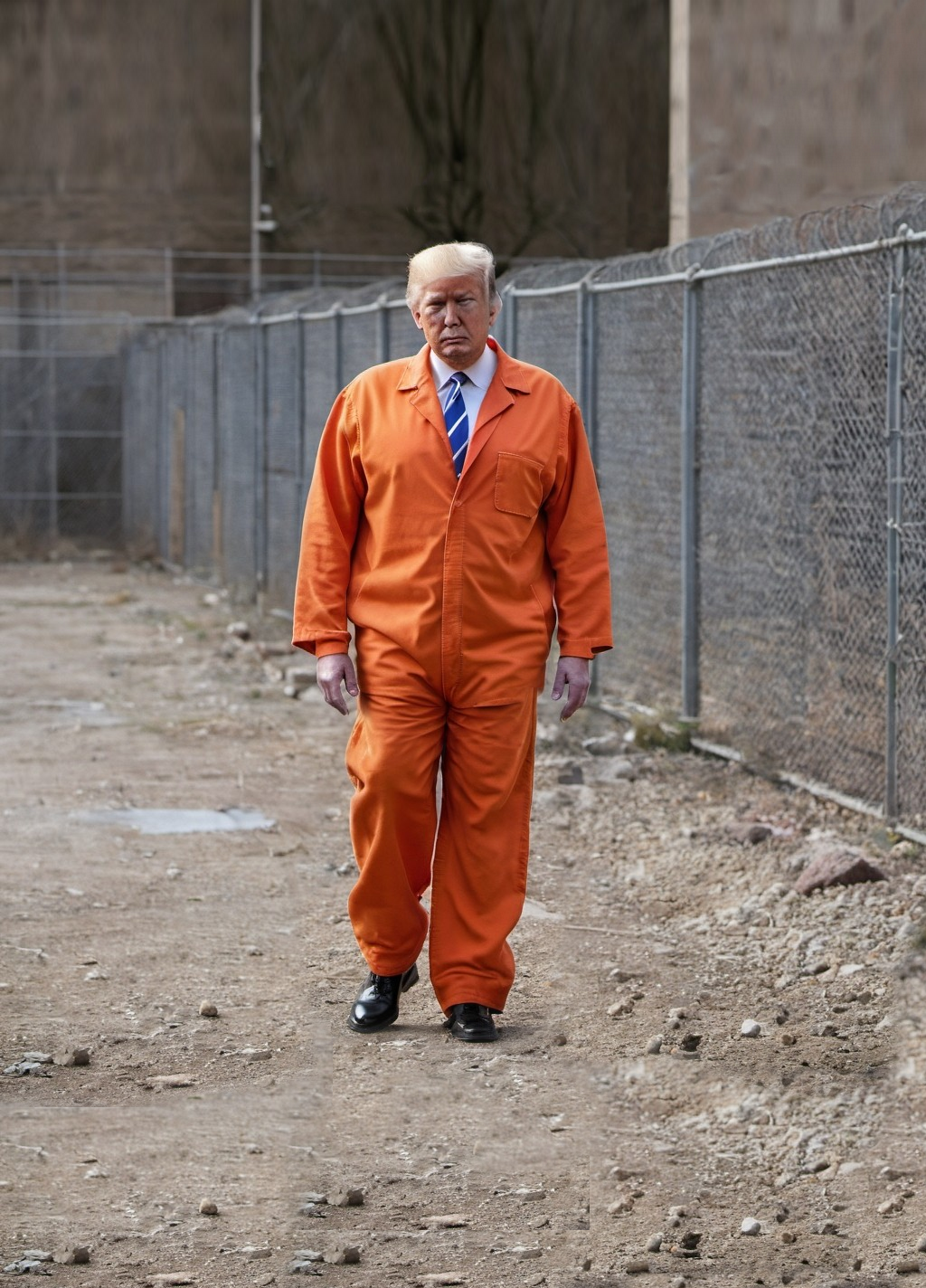trump prison jail Blank Meme Template