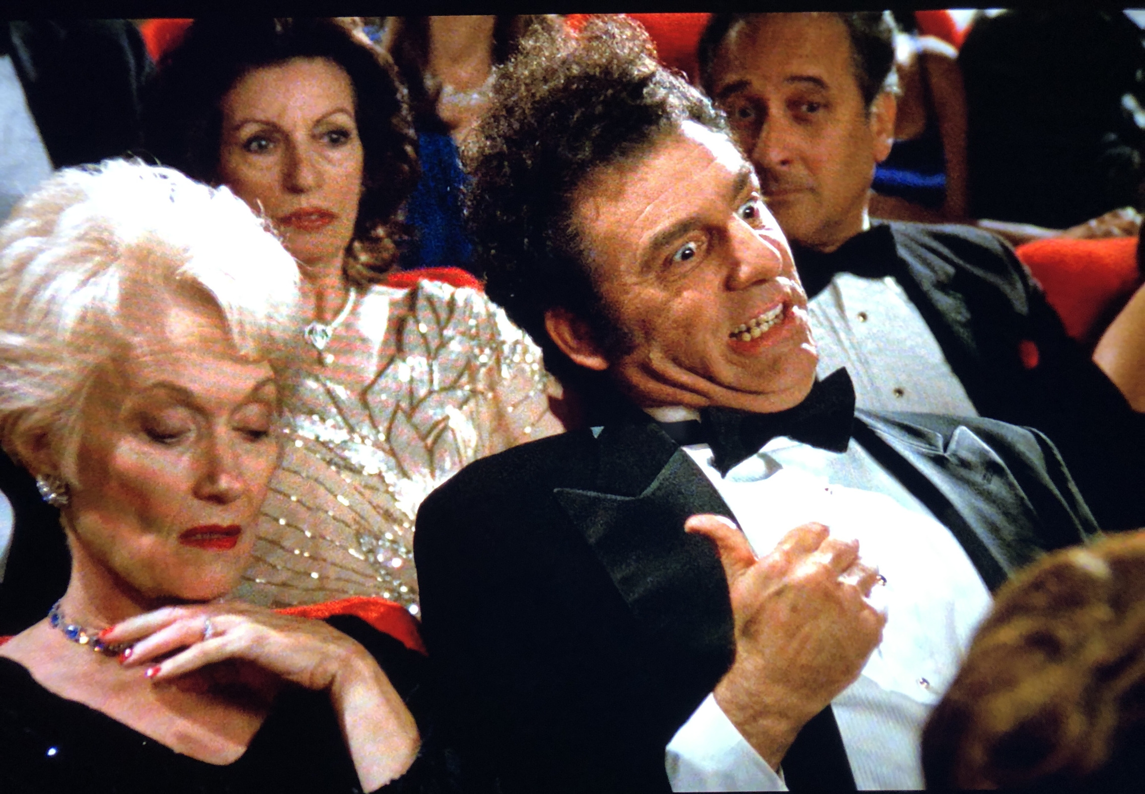 Kramer pointing Seinfeld Blank Meme Template