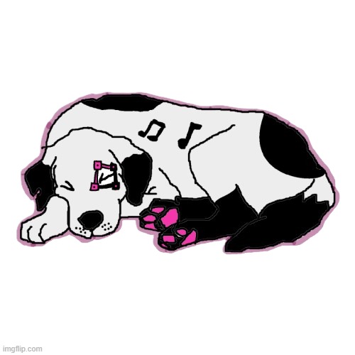 A puppers i drew (His name is Alter, short for Alternate) | made w/ Imgflip meme maker