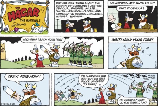 Hagar The Horrible | image tagged in comics | made w/ Imgflip meme maker