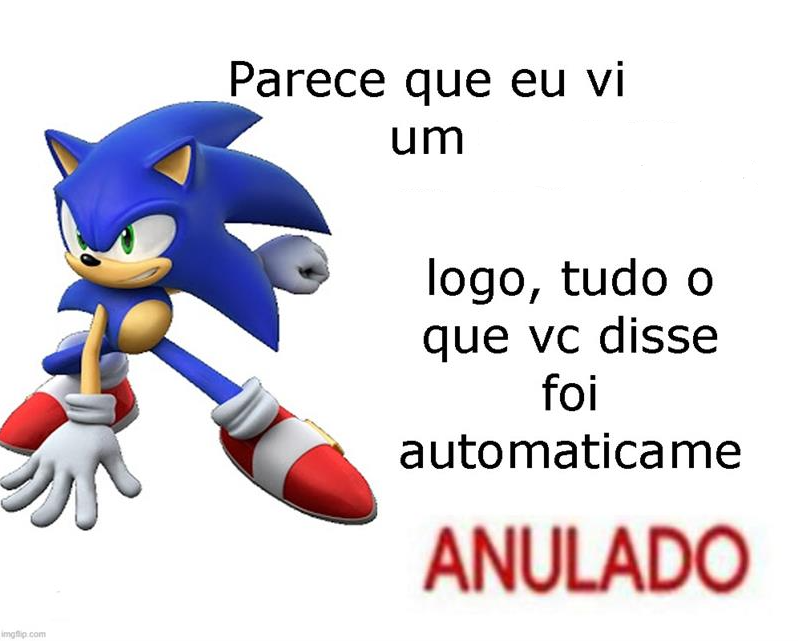 Sonic arguments Blank Meme Template