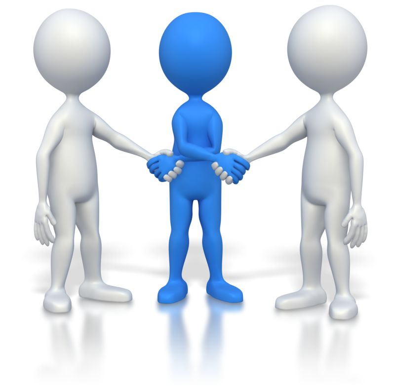 three way handshake Blank Meme Template