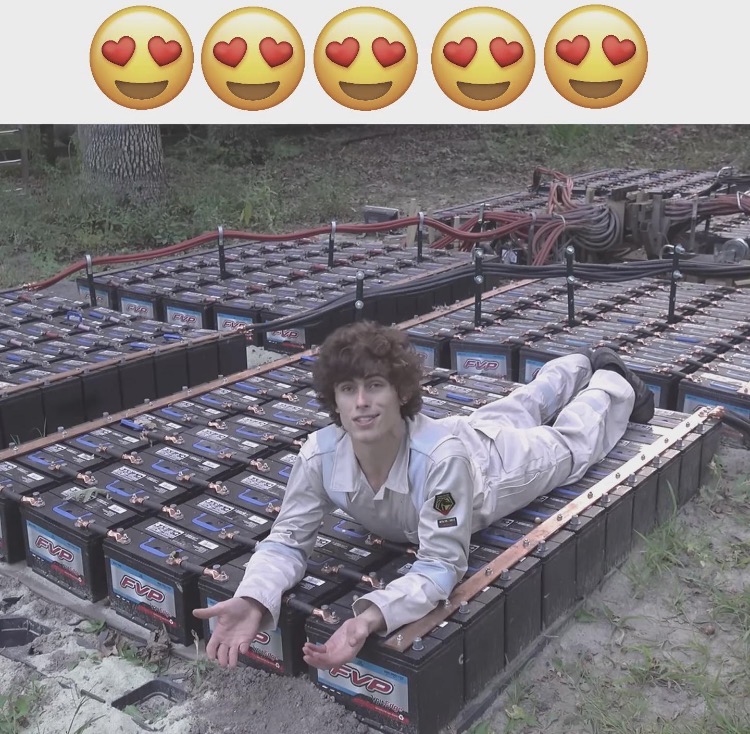 Styropyro on a bed of 400 car battery Blank Meme Template