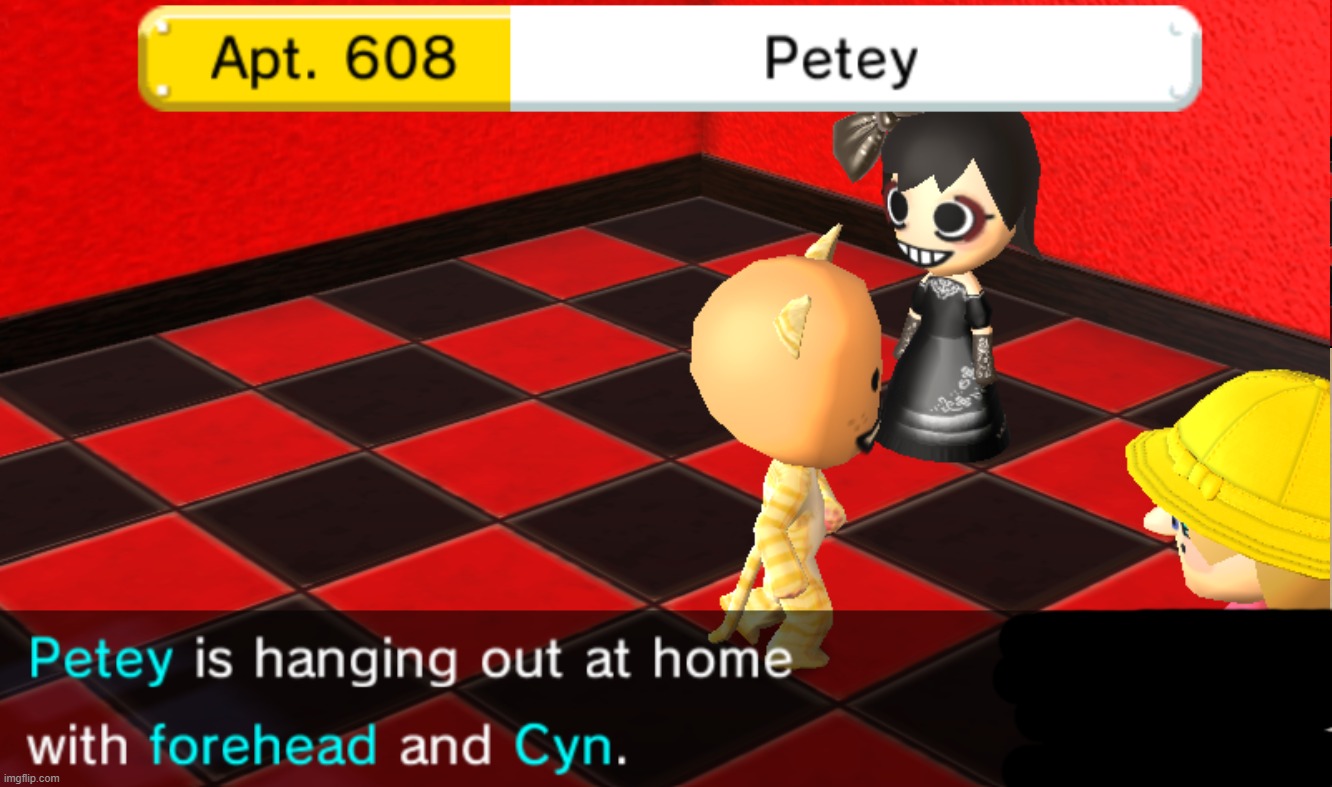 did cyn make a new friend while i wasnt on? | made w/ Imgflip meme maker