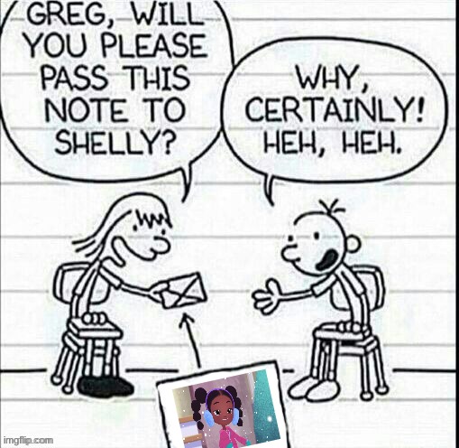 Why I send this note to Lily hunter | image tagged in diary of a wimpy kid,pbs kids | made w/ Imgflip meme maker