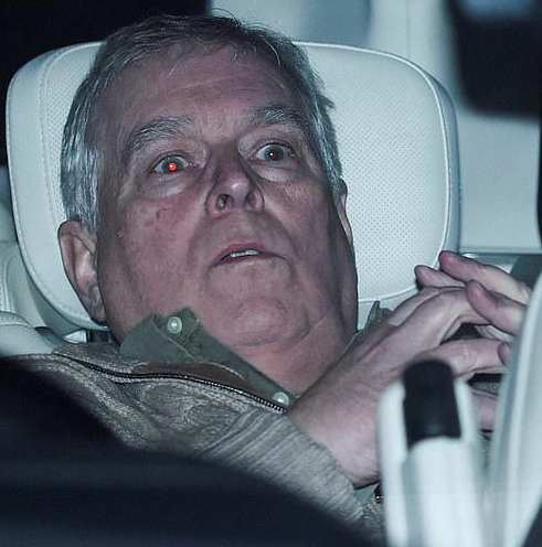 Andrew cowers in car Blank Meme Template
