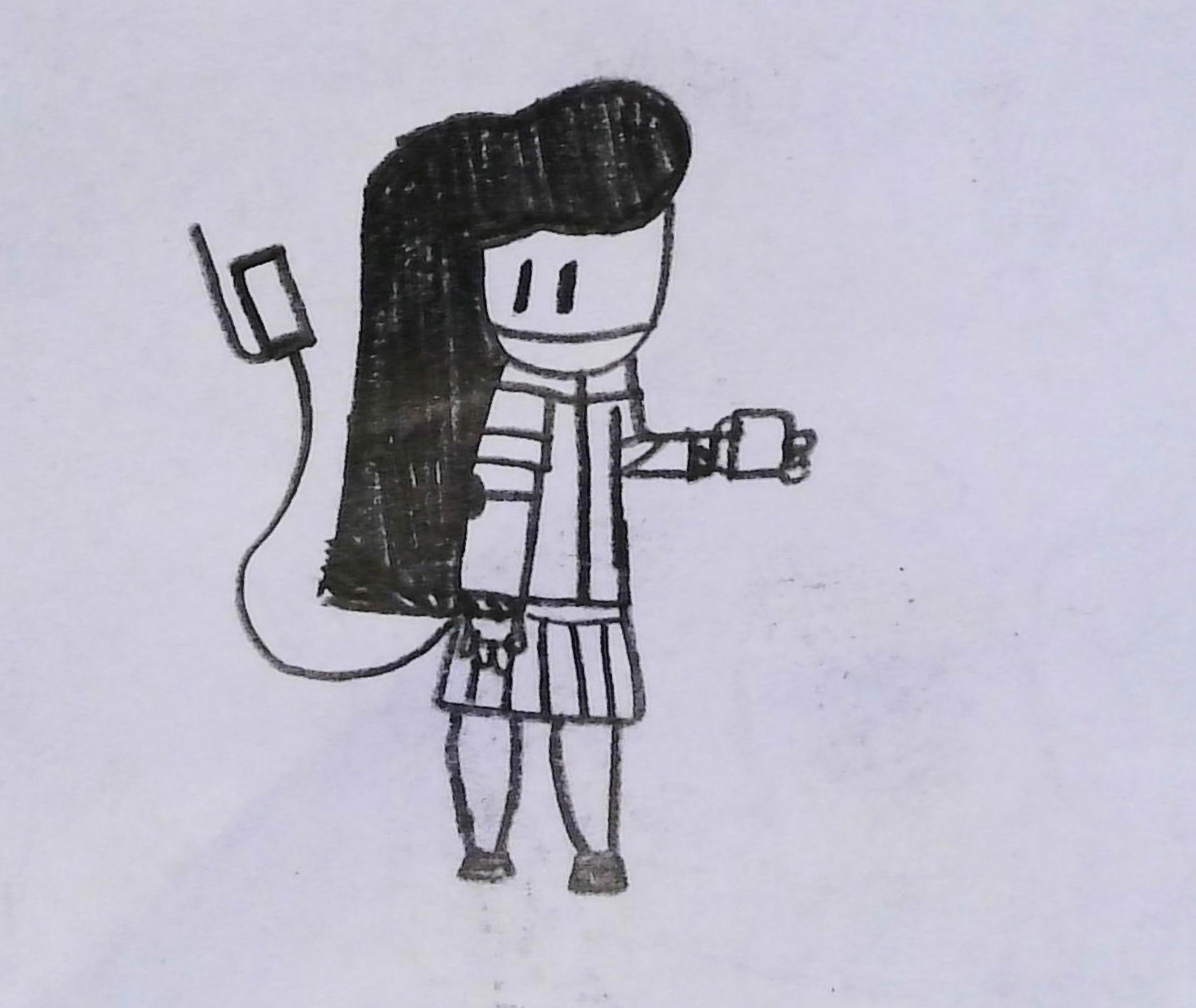 High Quality Komi's side-eye Blank Meme Template