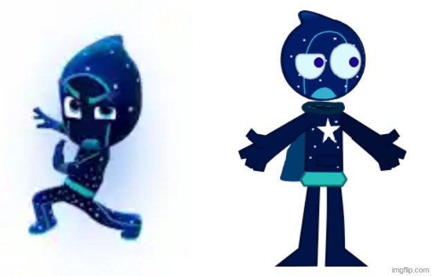 Glow up or Glow down (As usual, the original is on the left, and the redesign is on the right.) | made w/ Imgflip meme maker