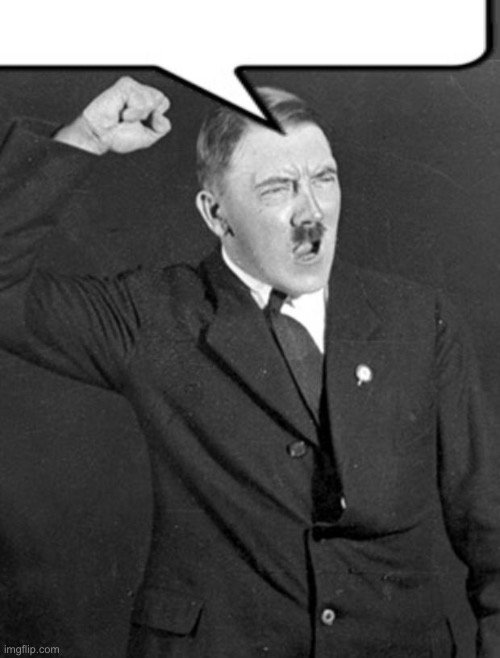 image tagged in angry hitler | made w/ Imgflip meme maker
