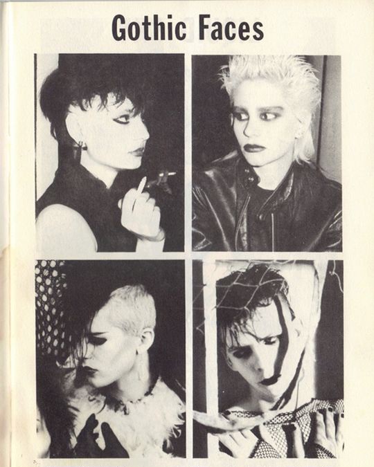 Gothic Faces Blank Meme Template