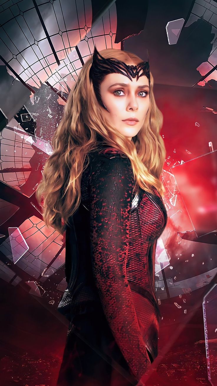 mcu scarlet witch Blank Meme Template