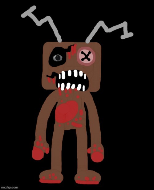 Frankendoll (a man-murdering entity) | image tagged in frankenstein,doll | made w/ Imgflip meme maker