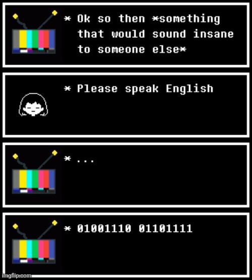 Beware the TV who speaks in autistic ramblings and numbers | made w/ Imgflip meme maker