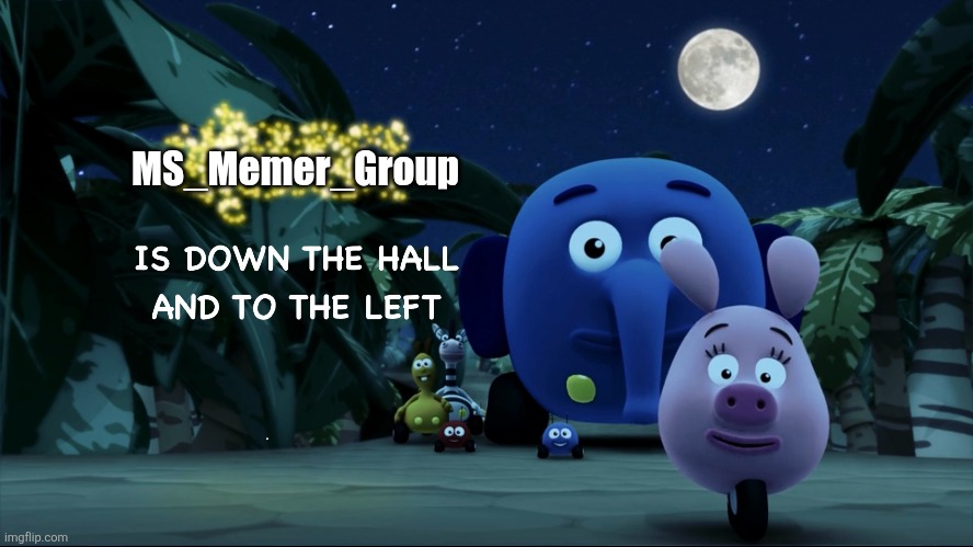 Jungle Junction pointing | MS_Memer_Group | image tagged in jungle junction pointing | made w/ Imgflip meme maker