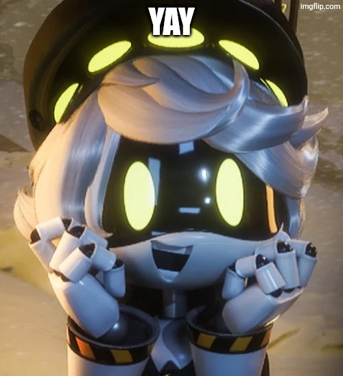 Happy N | YAY | image tagged in happy n | made w/ Imgflip meme maker