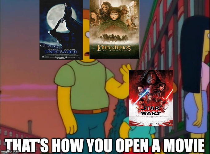 The opening to a movie is key. But nope, let's disrespect Anakin Skywalker and drink that Alien Seal Special | THAT'S HOW YOU OPEN A MOVIE | image tagged in that's how you do it,the last jedi,movies,opening,star wars | made w/ Imgflip meme maker