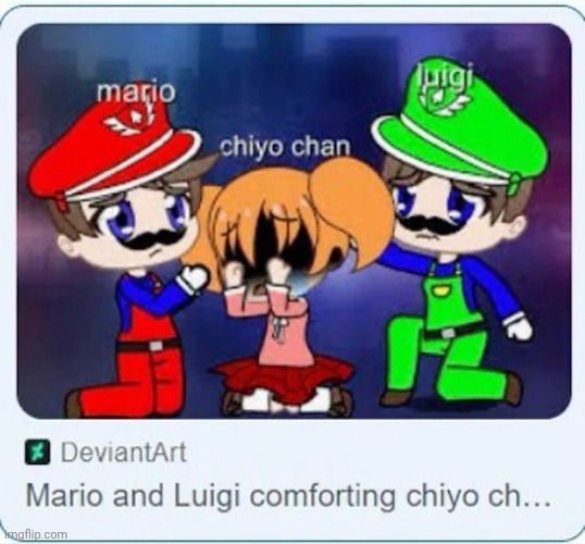 *w mario and luigi?* | made w/ Imgflip meme maker
