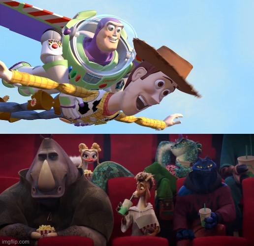 Will and The Vineland Thorns watch Toy Story (1995) | image tagged in will and the vineland thorns watched what,toy story,disney,pixar,memes,goat movie | made w/ Imgflip meme maker