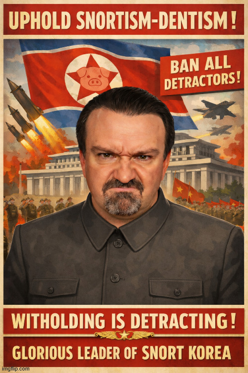 Snort Korea | image tagged in snort korea | made w/ Imgflip meme maker