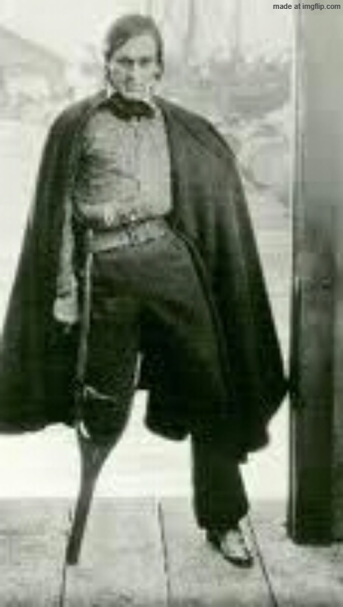 Captain Ahab peg leg | image tagged in captain ahab peg leg | made w/ Imgflip meme maker