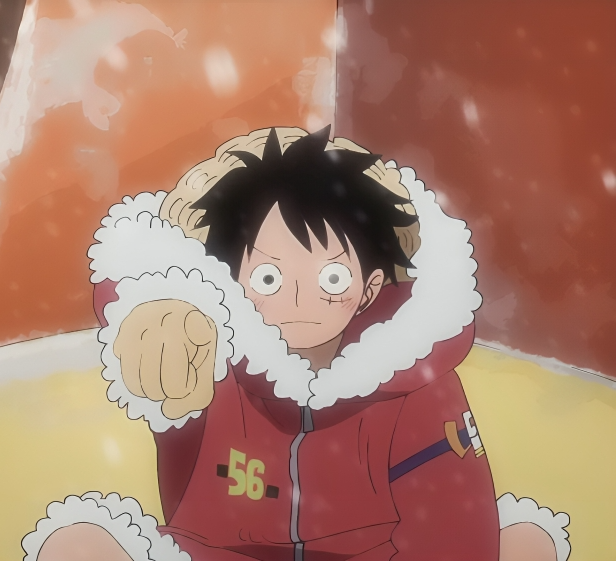 Luffy Pointing at you Blank Meme Template