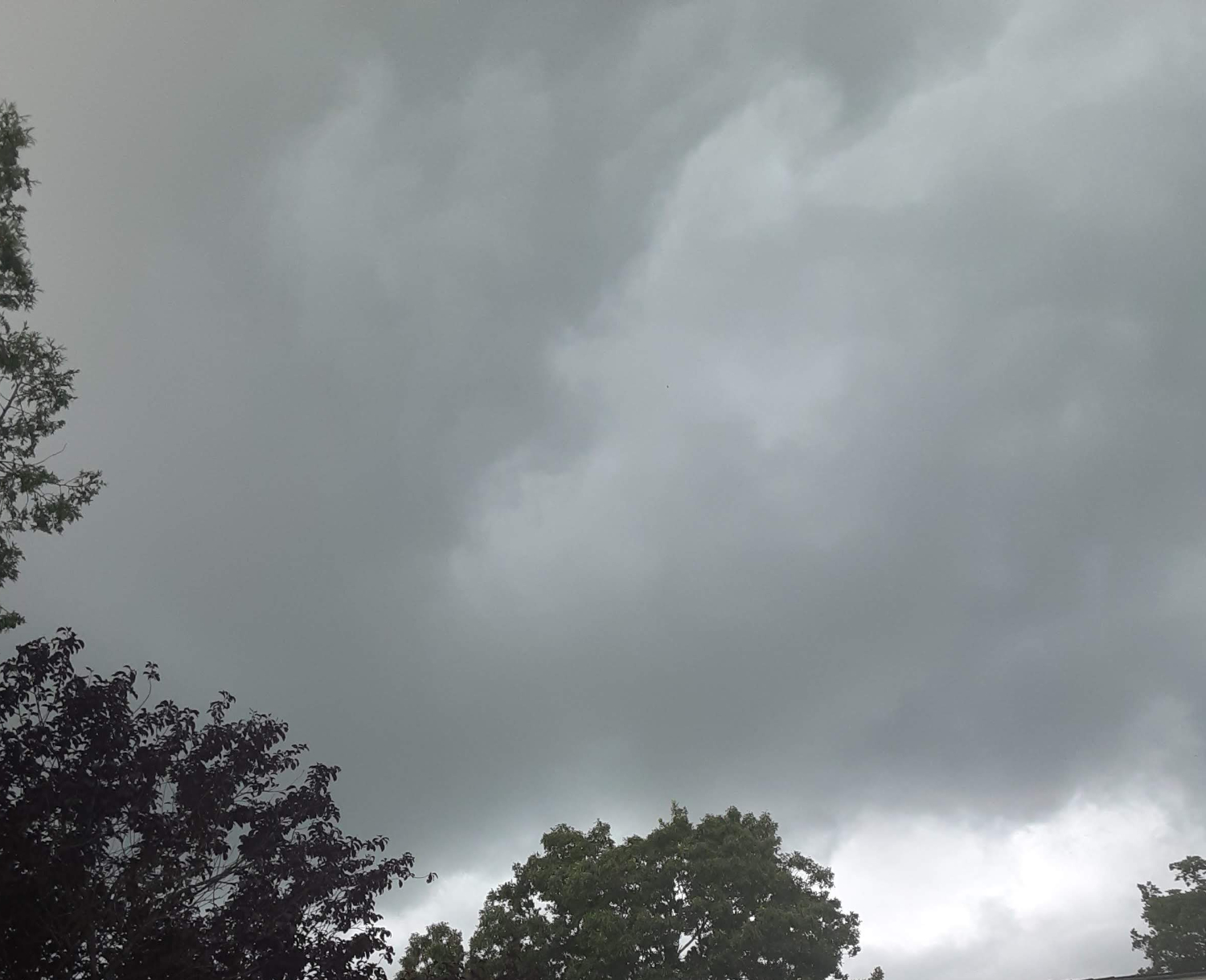 Stormy sky Blank Meme Template