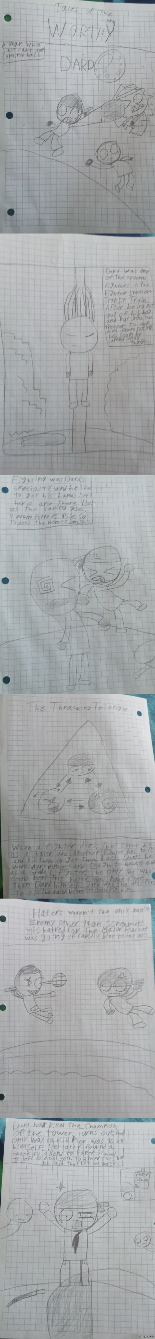 Fundamental Paper Execution: Tales Of The Worthy #1 | made w/ Imgflip meme maker