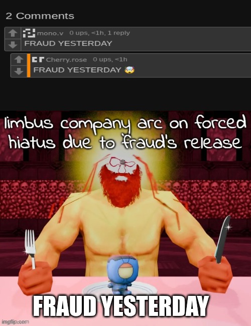 FRAUD YESTERDAY | FRAUD YESTERDAY | made w/ Imgflip meme maker