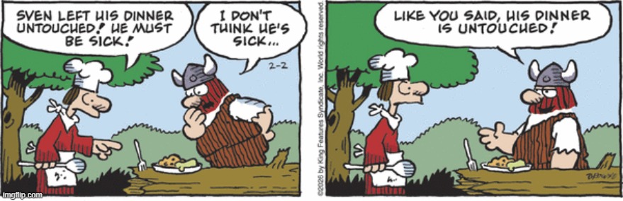 Hagar The Horrible | image tagged in comics | made w/ Imgflip meme maker