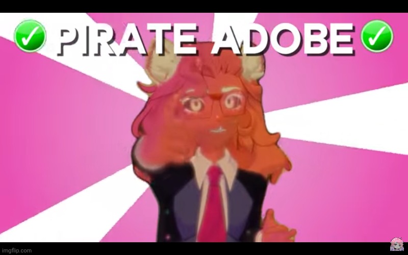 Pirate Adobe | made w/ Imgflip meme maker
