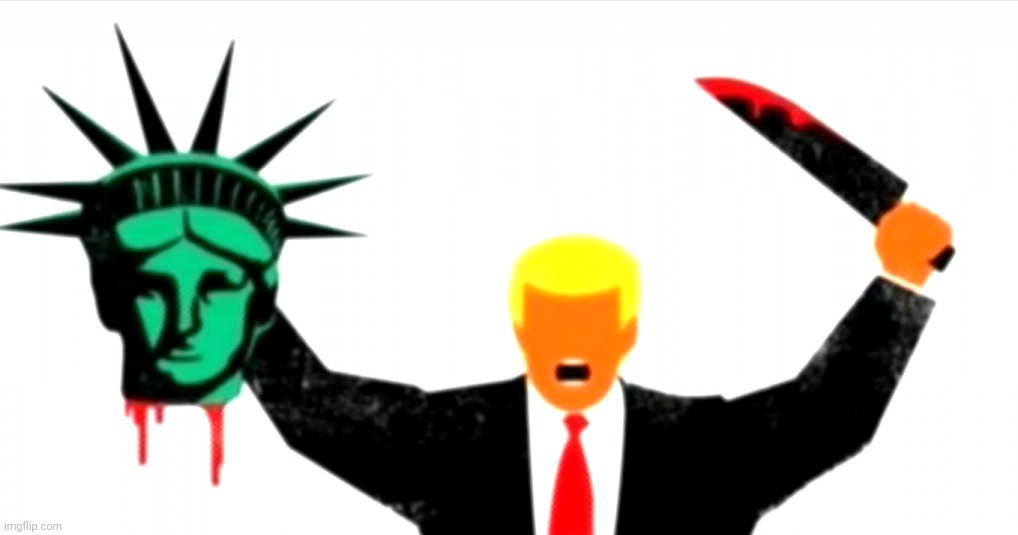 image tagged in trump's tariffs kill america's prosperity statue of liberty | made w/ Imgflip meme maker