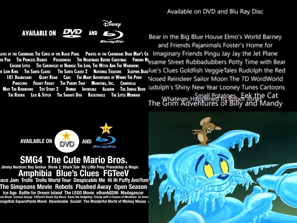 Jerry Mouse Destroy Ratatouille DVD Blank Meme Template