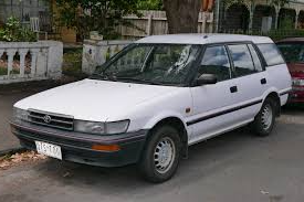 1995 Toyota Corolla Wagon Blank Meme Template