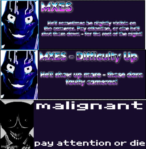 game update, MXES (the entity) IS HERE and w̵͇̑a̴̟̎͗̎i̶̦̿t̷̳͐̄̀ ̶̛̺w̷̰̞̄̔̍h̴̥̫̐͐o̶̫͈̓ ̸̰̃̐̓ȋ̷̳͝͝ͅs̶͉̰̭̀ ̶̼͍̘̀̕t̵͓̮̒̀͘h̸̰͒a̵̭͆t̴ | made w/ Imgflip meme maker