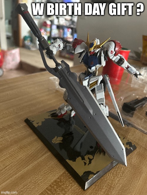 did i just get peak ? | W BIRTH DAY GIFT ? | made w/ Imgflip meme maker