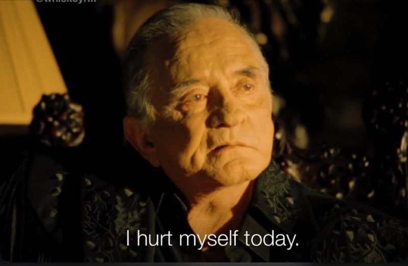 i hurt myself today Blank Meme Template