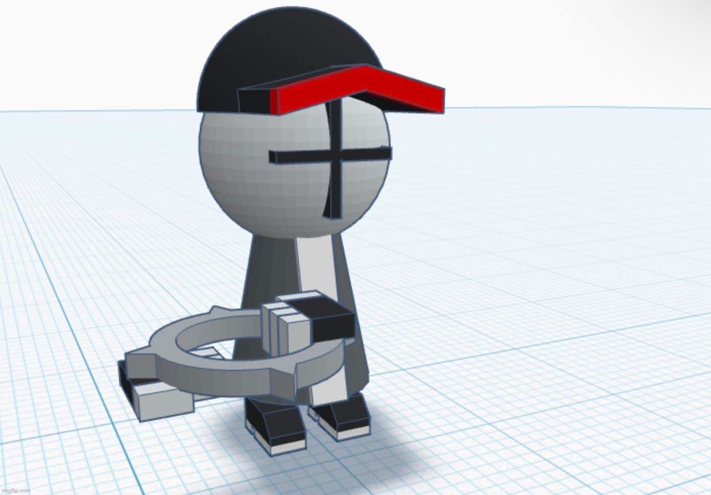 New OC — Nemesis, masterful wielder of a pointed chakram | made w/ Imgflip meme maker