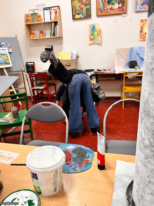 Tags | image tagged in this,is,art,school | made w/ Imgflip meme maker