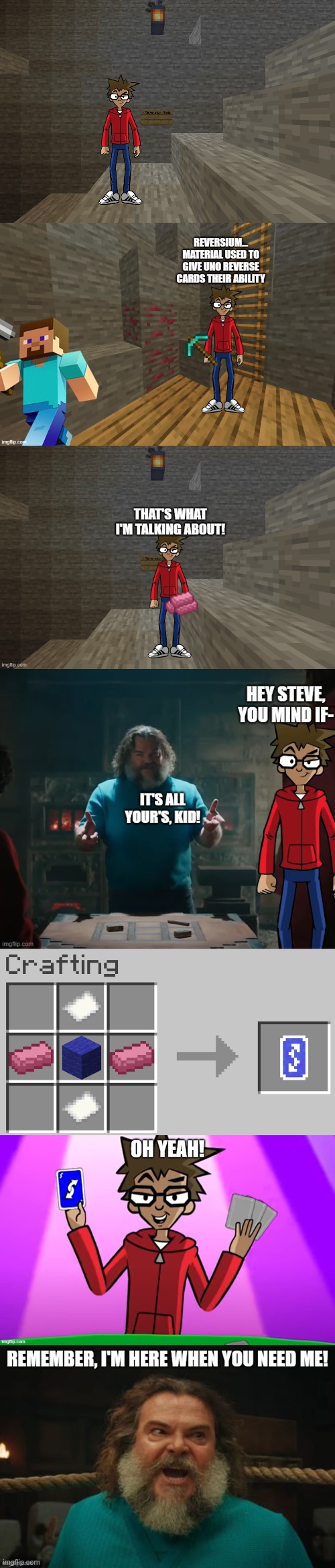 Crafting a Reverse Card | made w/ Imgflip meme maker