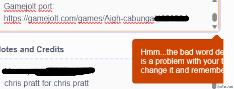 We live in a world where linking urls are called slurs | made w/ Imgflip meme maker